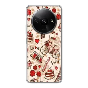 Чехол с Эйфелевой башней на Xiaomi Redmi A3x (Париж мечта)