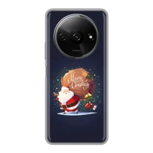 Чехол Санта Клаус для Xiaomi Redmi A3x (Подарки от Санты)