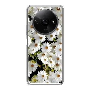 Чохол з ромашками на Xiaomi Redmi A3x (Рамка в ромашках)