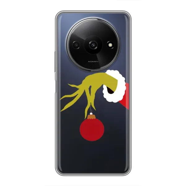 Чехол с рисунком «Рука Гринча» для Xiaomi Redmi A3x Чехол с рисунком «Рука Гринча» для Xiaomi Redmi A3x
