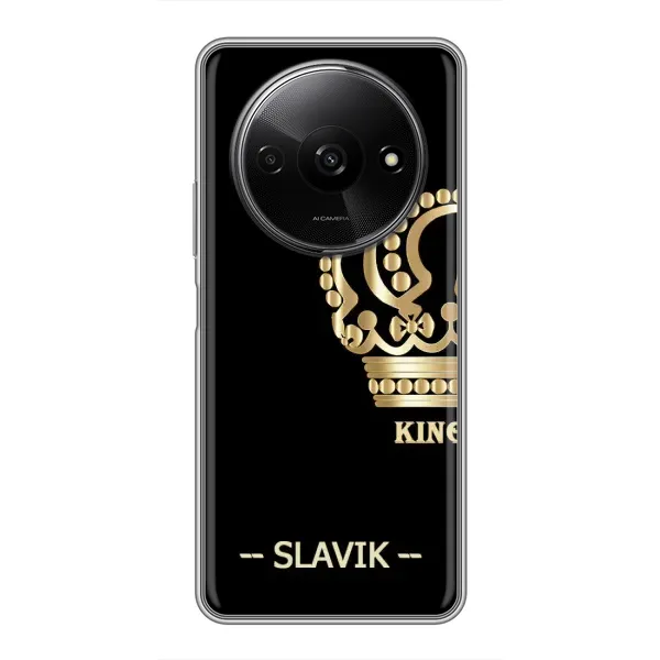Чехол с рисунком «SLAVIK» для Xiaomi Redmi A3x Чехол с рисунком «SLAVIK» для Xiaomi Redmi A3x
