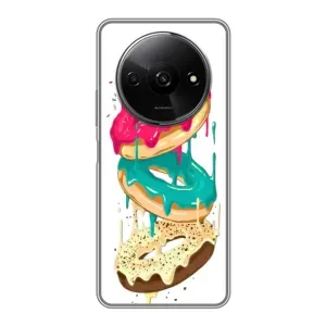 Чохол з зображенням смачної їжі для Xiaomi Redmi A3x (Соковиті пончики)