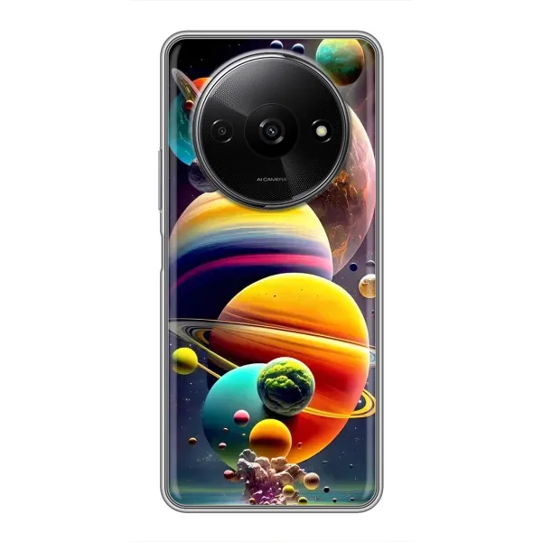 Чехол с рисунком «Солнечна система» для Xiaomi Redmi A3x Чехол с рисунком «Солнечна система» для Xiaomi Redmi A3x
