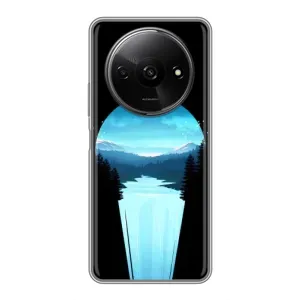 Летний Чехол на Xiaomi Redmi A3x (Синий Водопад)