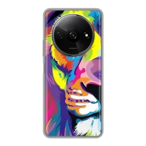 Чехол с картинкой на Xiaomi Redmi A3x (Яркий Лев)