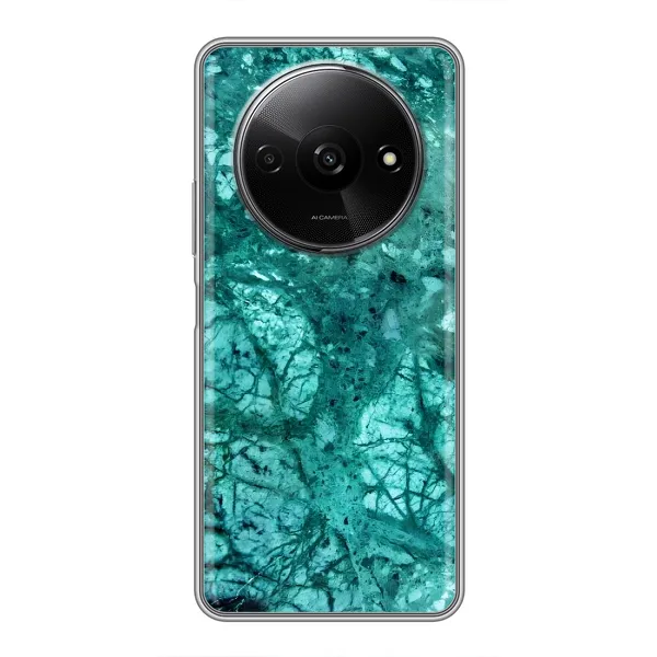 Чехол с рисунком «Зеленый мрамор» для Xiaomi Redmi A3x Чехол с рисунком «Зеленый мрамор» для Xiaomi Redmi A3x