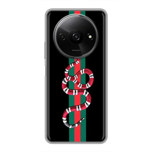 Чехол с рисунком «Змей Гуччи» для Xiaomi Redmi A3x Чехол с рисунком «Змей Гуччи» для Xiaomi Redmi A3x