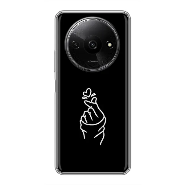 Чехол с рисунком «Знак Сердечка» для Xiaomi Redmi A3x Чехол с рисунком «Знак Сердечка» для Xiaomi Redmi A3x