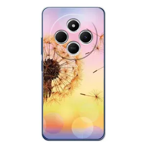 Силіконовий Чохол з кульбабками на Xiaomi Redmi A4 5G (Квітка-кульбаба)