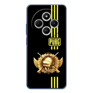 Чехол (TPU) с картинкой "Лого Пабг" на Редми А4 5Джи (Лого PUPG)