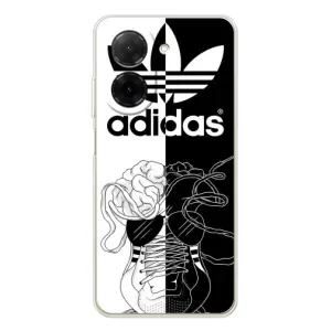 Чехол в стиле "Адидас" для Редми А5 (Adidas шнурки)