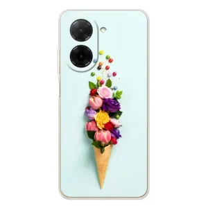 Чохли з тематикою "КВІТИ" на Xiaomi Redmi A5 (Квітка-морозиво)