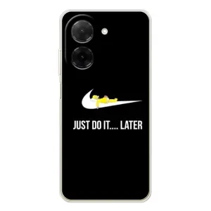 Силиконовый Чехол на Xiaomi Redmi A5 с картинкой Nike (Later)