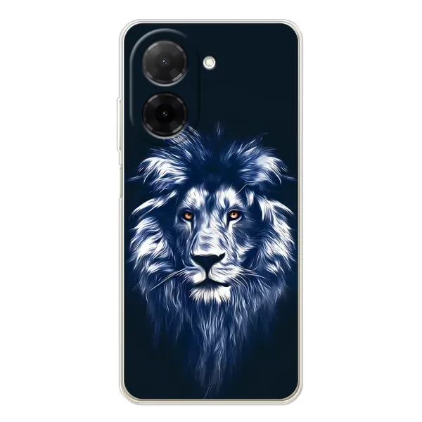 Чехол с рисунком «Лев - синий» для Xiaomi Redmi A5 (EU)