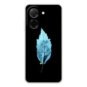 Чохол з картинками на чорному фоні для Xiaomi Redmi A5 (Листя)