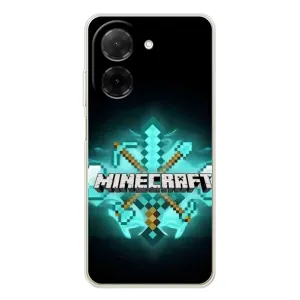 Чехол майнкрафт для Xiaomi Redmi A5 (MineCraft 2)