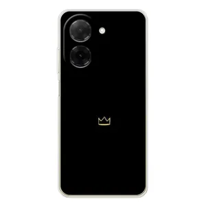 Чохол (Корона на чорному фоні) для Редмі А5 (Міні корона)