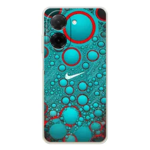 Силиконовый Чехол на Xiaomi Redmi A5 с картинкой Nike (Найк зеленый)