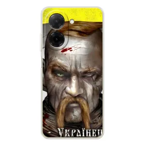 Чехол с картинкой (Патриотический КОЗАК) на Xiaomi Redmi A5 (Одноглазый Козак)
