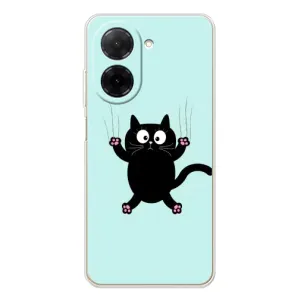 Силіконовий чохол з котиком для Xiaomi Redmi A5 (Падаючий кіт)