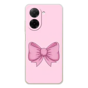 Чехол банты для Xiaomi Redmi A5 (Розовый бантик)
