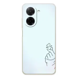 Чохол (Знак сердечка) для Xiaomi Redmi A5 (Сердечко на блакитному)