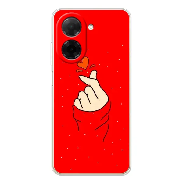 Чехол с рисунком «Сердце на красном» для Xiaomi Redmi A5 (EU) Чехол с рисунком «Сердце на красном» для Xiaomi Redmi A5 (EU)