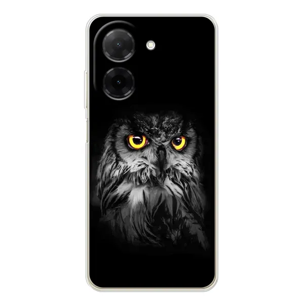 Чехол с рисунком «Сова на чёрном» для Xiaomi Redmi A5 (EU) Чехол с рисунком «Сова на чёрном» для Xiaomi Redmi A5 (EU)