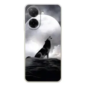 Чохол з Вовком на Xiaomi Redmi A5 (Вовк і місяць)