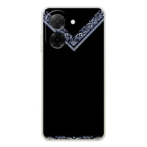 Силиконовый Чехол на Xiaomi Redmi A5 (Воротник вышиванки)