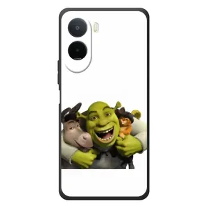 Друкований чохол з принтом Шрек для Xiaomi Redmi A7 Pro (Шрек осел і кіт)