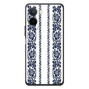 Силіконовый Чохол на Xiaomi Redmi A7 Pro з картинкой Вишиванки (Синя вишиванка)