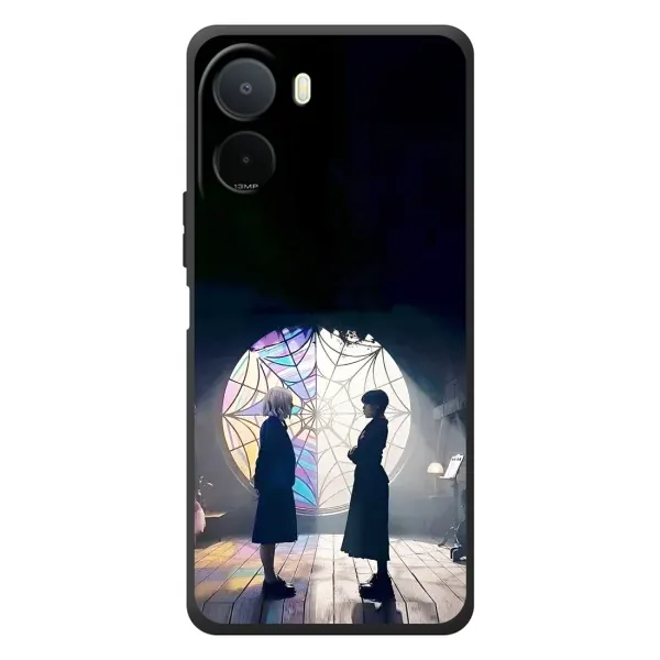 Чехол с рисунком «Уэнсдей и Энди» для Xiaomi Redmi A7 Pro