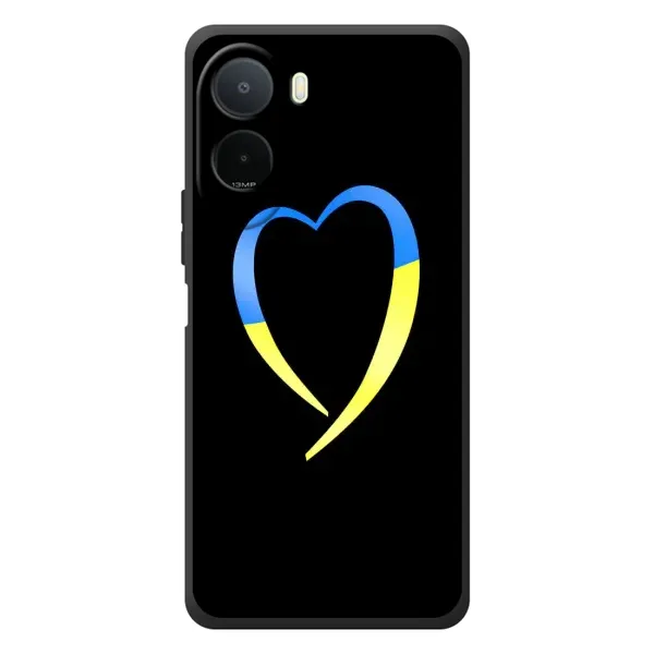 Чехол с рисунком «Украинское сердце» для Xiaomi Redmi A7 Pro Чехол с рисунком «Украинское сердце» для Xiaomi Redmi A7 Pro