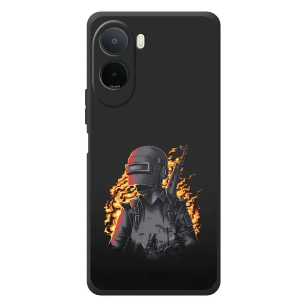 Чехол с рисунком «В огне» для Xiaomi Redmi A7 Pro Чехол с рисунком «В огне» для Xiaomi Redmi A7 Pro