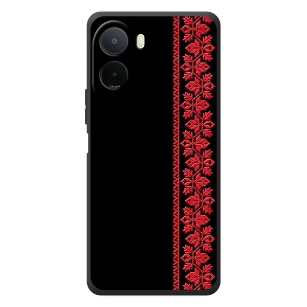 Чехол с рисунком «Вышиванка на черном» для Xiaomi Redmi A7 Pro Чехол с рисунком «Вышиванка на черном» для Xiaomi Redmi A7 Pro