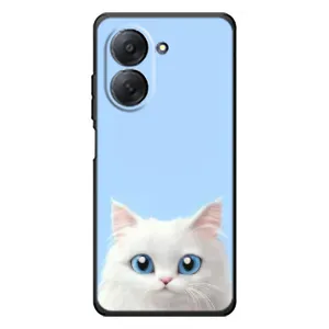 Чехол на тематику: Коты для Xiaomi Redmi A7 (Белый кот)