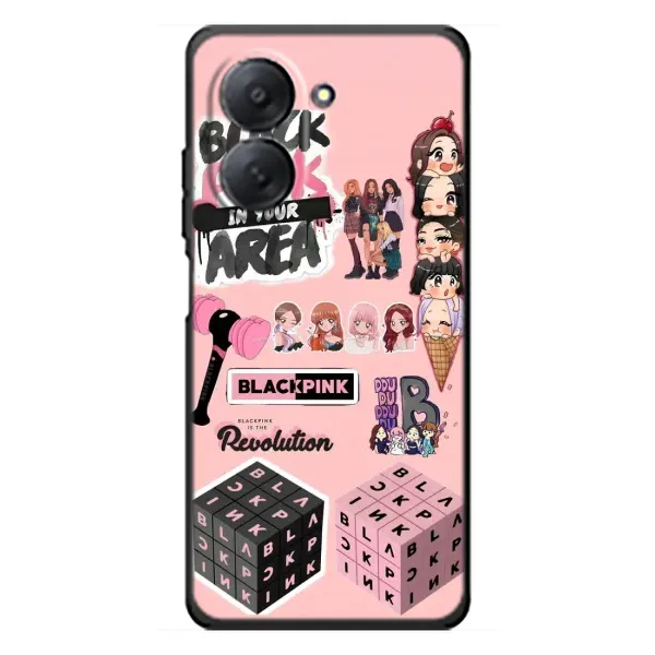 Чехол с рисунком «BLACK PINK коллаж» для Xiaomi Redmi A7 Чехол с рисунком «BLACK PINK коллаж» для Xiaomi Redmi A7