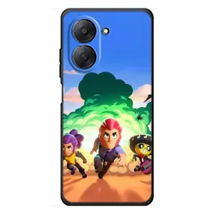 Силиконовый Чехол на Xiaomi Redmi A7 с картинкой Brawl Stars (Бравел Старс)