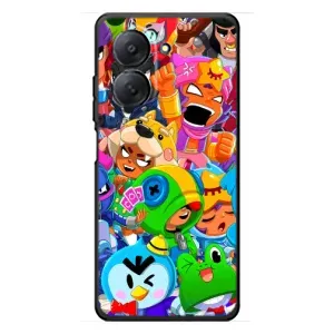 Силиконовый Чехол на Xiaomi Redmi A7 с картинкой Brawl Stars (Brawl-Stars)