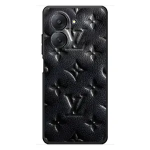 Текстурный Чехол Louis Vuitton для Сяоми Редми А7 (Черный ЛВ)