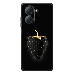 Чохол з зображенням смачної їжі для Xiaomi Redmi A7 (Чорна полуниця)