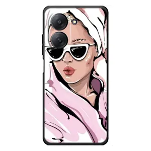 Чохол з картинкою Модні Дівчата Xiaomi Redmi A7 (Дівчина в халаті)