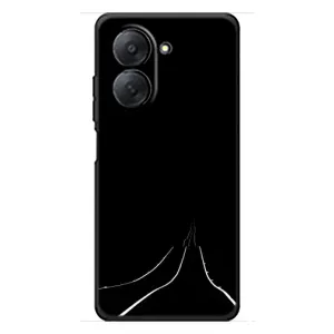 Чехол с картинками на черном фоне для Xiaomi Redmi A7 (Дорога)