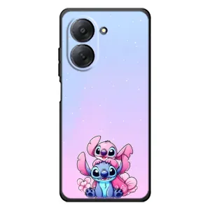 Чехол с рисунком Стич для Xiaomi Redmi A7 (Энджл и Стич)