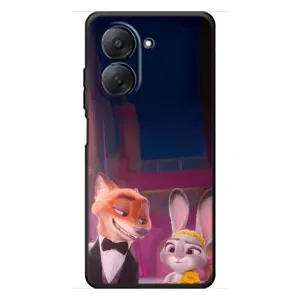 Силиконовый чехол с принтом Зоотрополіс для Xiaomi Redmi A7 (Главные герои)
