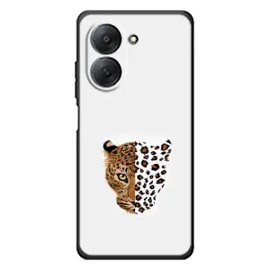 Чохол з леопардовим принтом на Xiaomi Redmi A7 (Леопард на білому)
