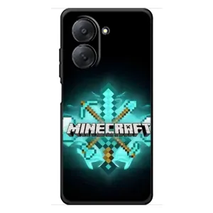 Чехол майнкрафт для Xiaomi Redmi A7 (MineCraft 2)