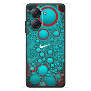 Силиконовый Чехол на Xiaomi Redmi A7 с картинкой Nike (Найк зеленый)