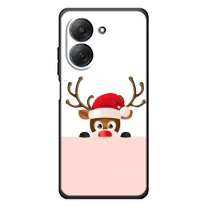 Чехол Санта Клаус для Xiaomi Redmi A7 (Олененок)